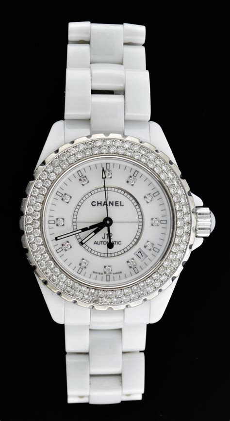 chanel j12 38mm replica|Chanel j12 diamond bezel.